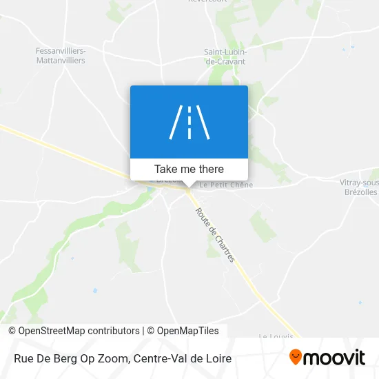 Rue De Berg Op Zoom map