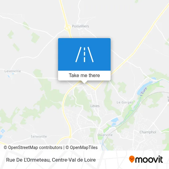 Rue De L'Ormeteau map