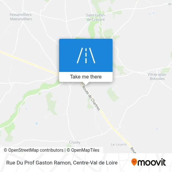 Rue Du Prof Gaston Ramon map