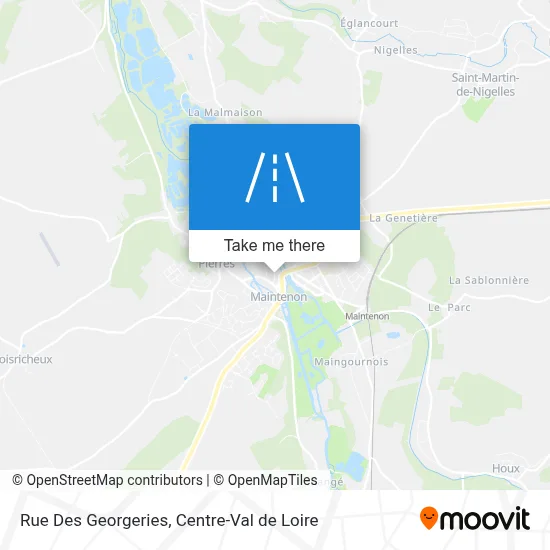 Rue Des Georgeries map