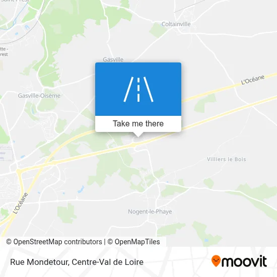 Rue Mondetour map