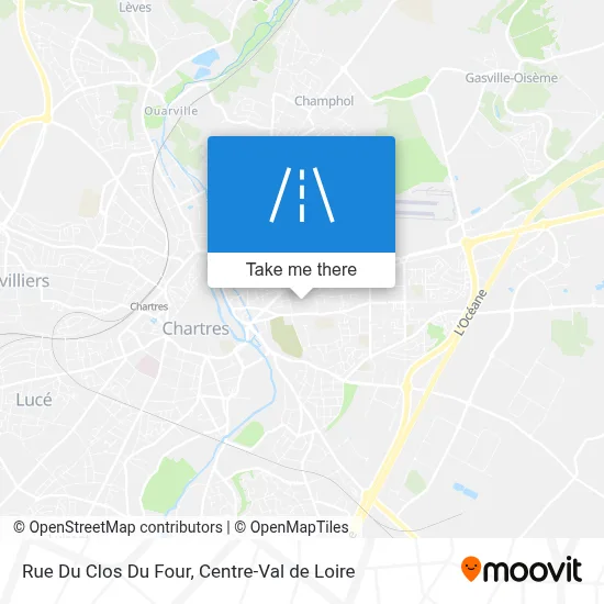 Rue Du Clos Du Four map