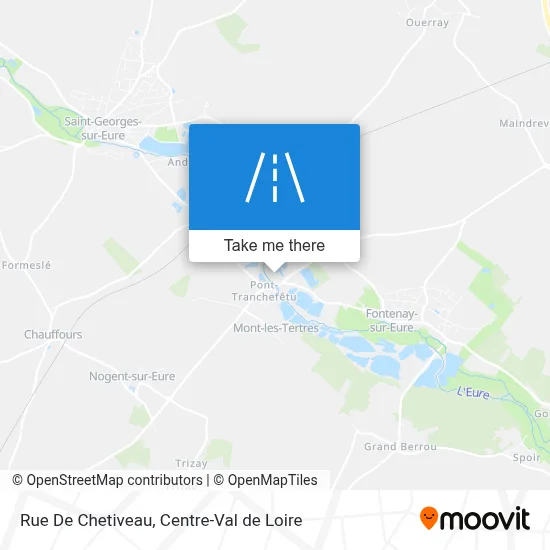 Rue De Chetiveau map