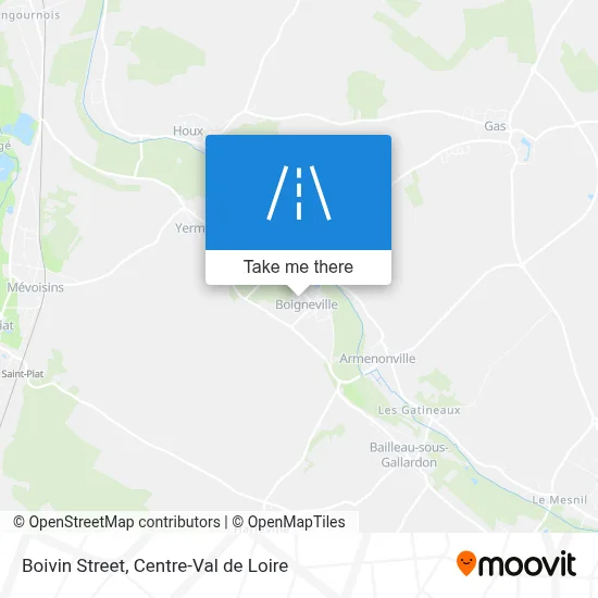 Rue Boivin map