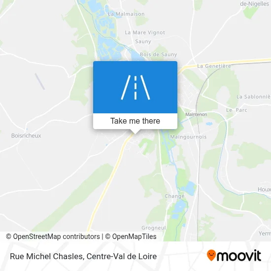 Rue Michel Chasles map