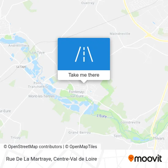 Rue De La Martraye map