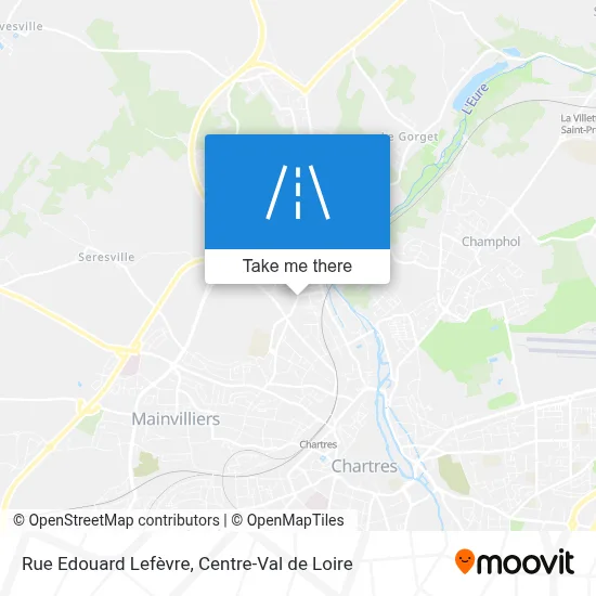 Rue Edouard Lefèvre map