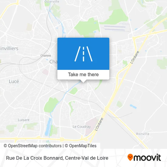 Rue De La Croix Bonnard map