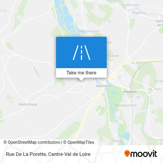 Rue De La Porette map