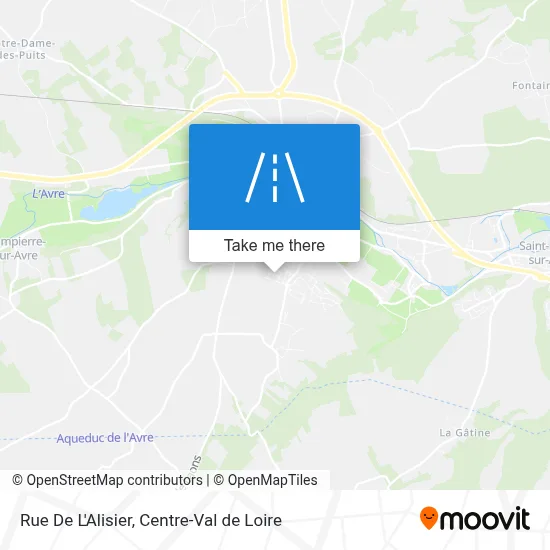 Rue De L'Alisier map
