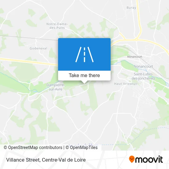 Rue De Villance map
