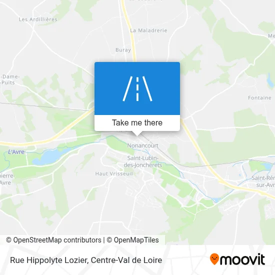 Rue Hippolyte Lozier map