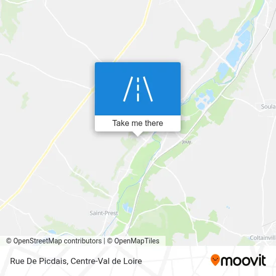 Rue De Picdais map