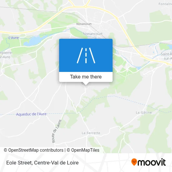 Rue Eole map