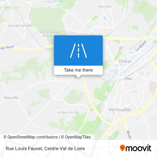 Rue Louis Fauvel map