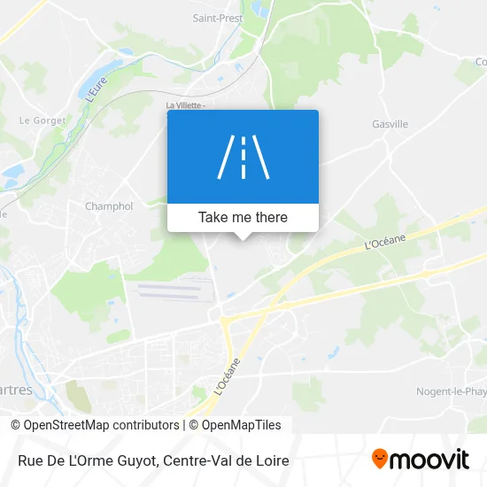 Rue De L'Orme Guyot map