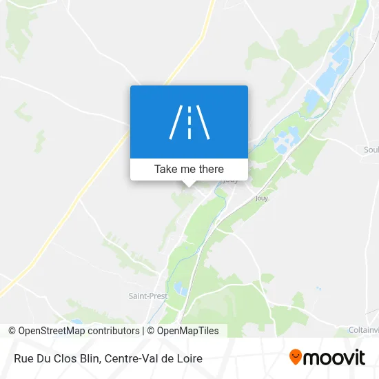 Rue Du Clos Blin map