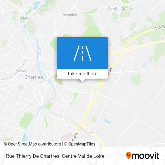 Rue Thierry De Chartres map