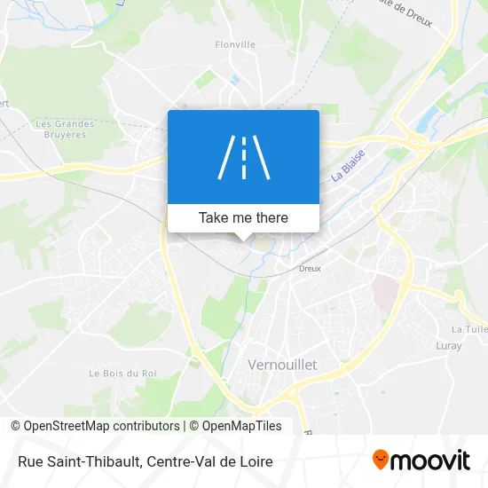 Rue Saint-Thibault map
