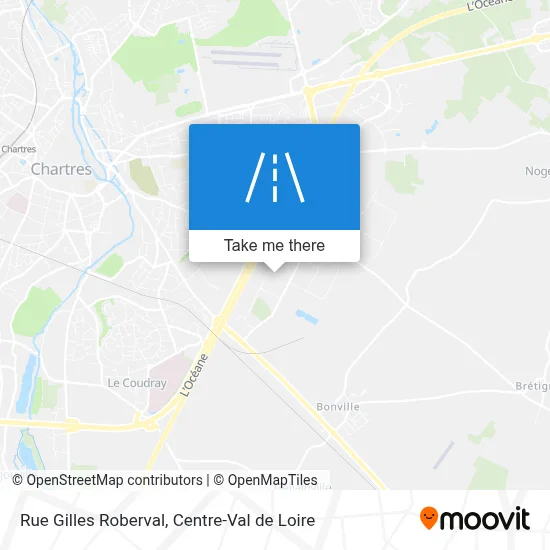 Rue Gilles Roberval map