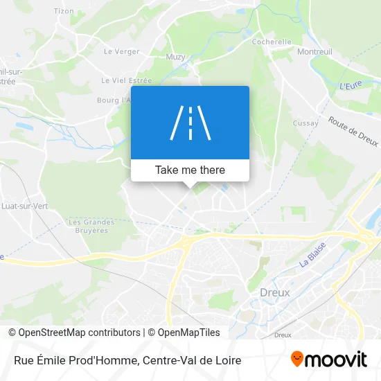 Rue Émile Prod'Homme map