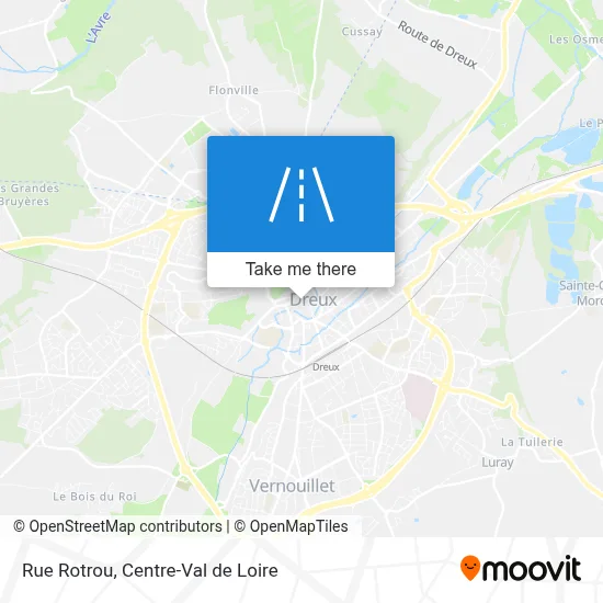 Rue Rotrou map