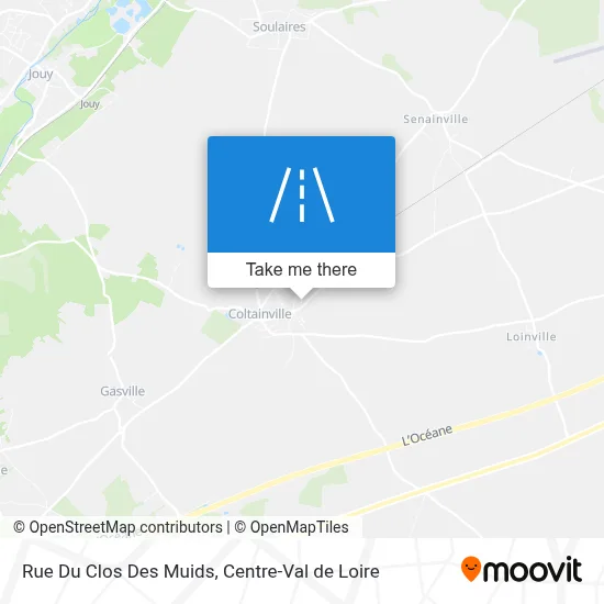 Rue Du Clos Des Muids map
