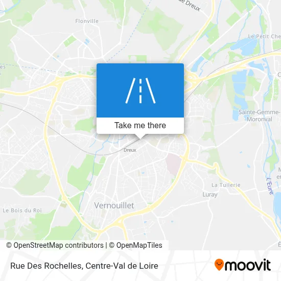 Rue Des Rochelles map