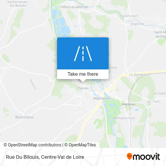 Rue Du Bilouis map