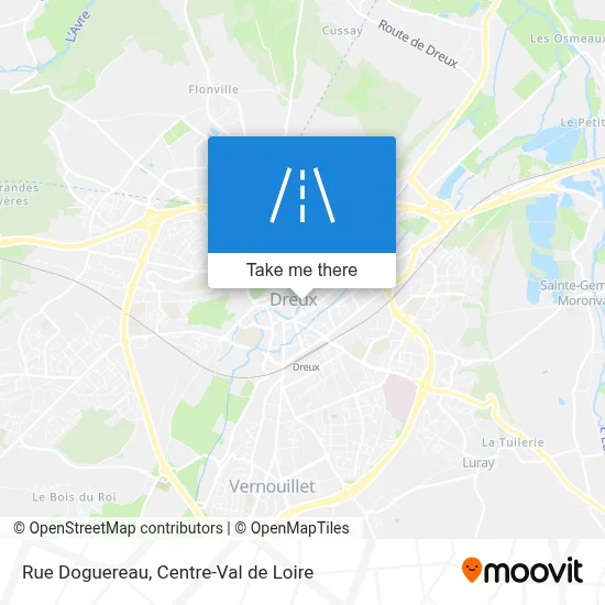 Rue Doguereau map