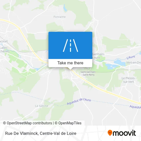 Rue De Vlaminck map