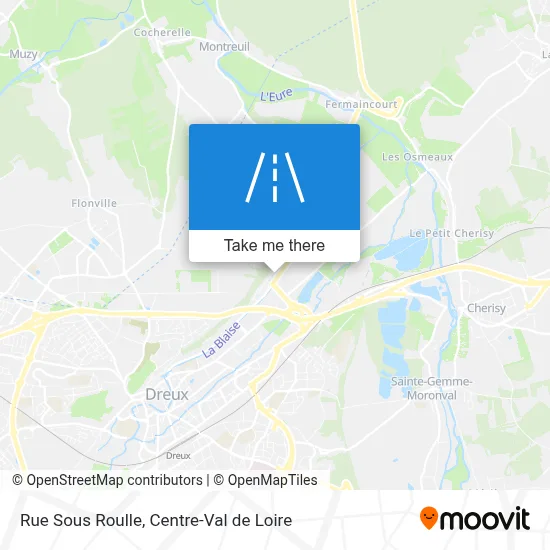 Rue Sous Roulle map