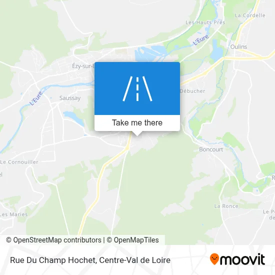 Rue Du Champ Hochet map