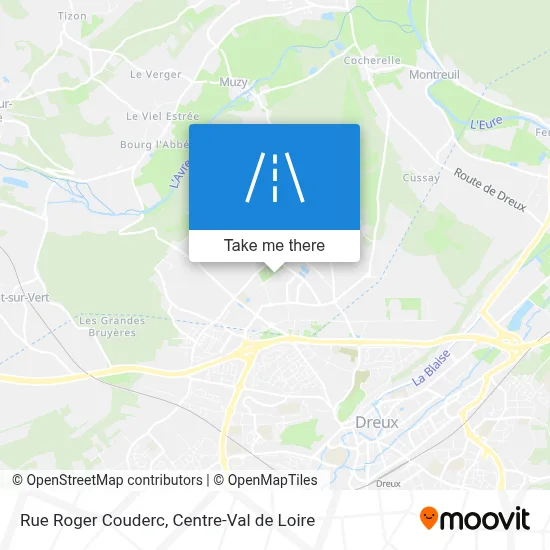 Rue Roger Couderc map