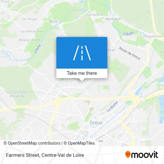 Rue Des Fermiers map