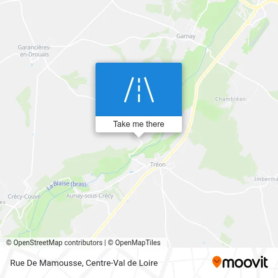Rue De Mamousse map
