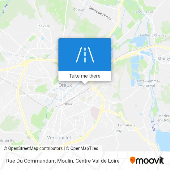 Rue Du Commandant Moulin map