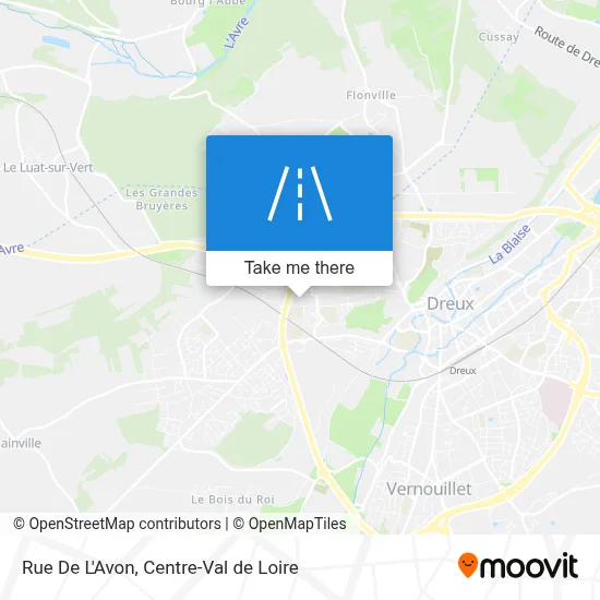 Rue De L'Avon map