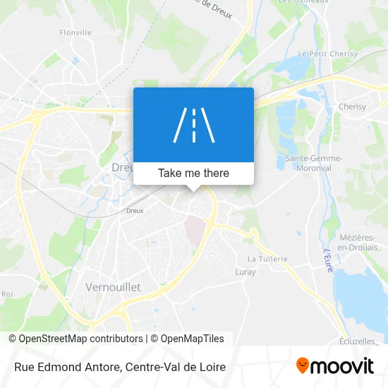 Rue Edmond Antore map