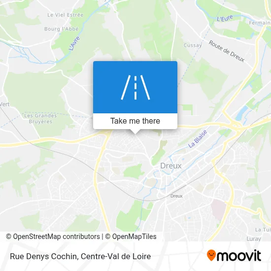 Rue Denys Cochin map