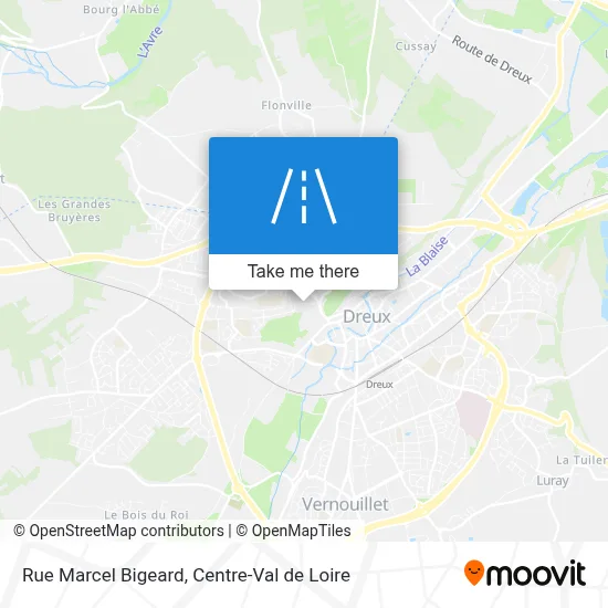 Rue Marcel Bigeard map