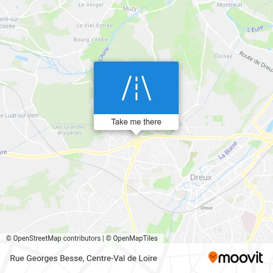 Rue Georges Besse map