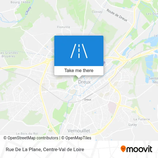 Rue De La Plane map