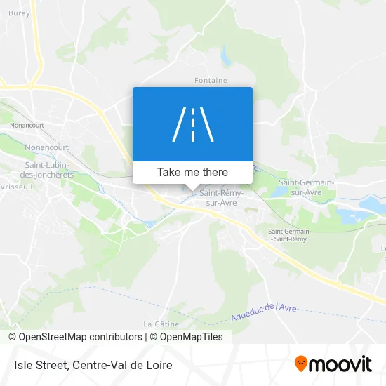 Rue De L'Isle map