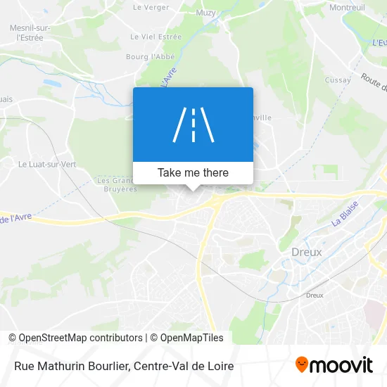 Rue Mathurin Bourlier map