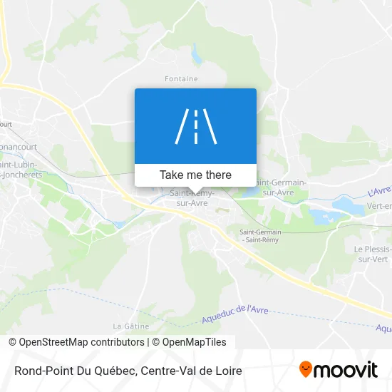 Rond-Point Du Québec map