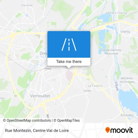 Rue Montezin map