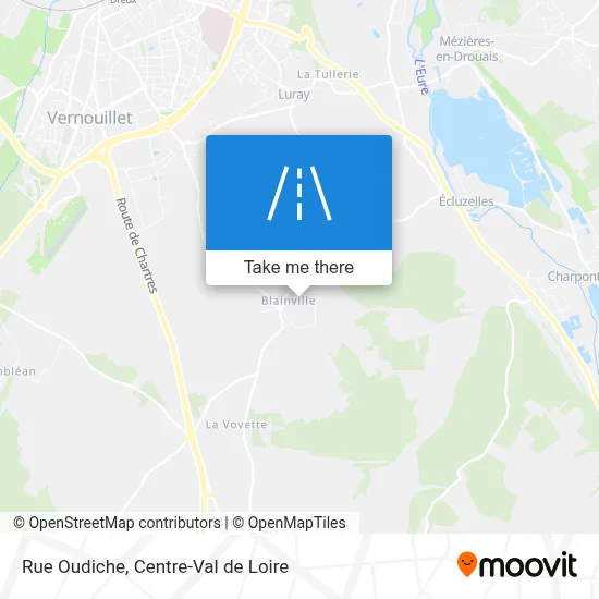 Rue Oudiche map