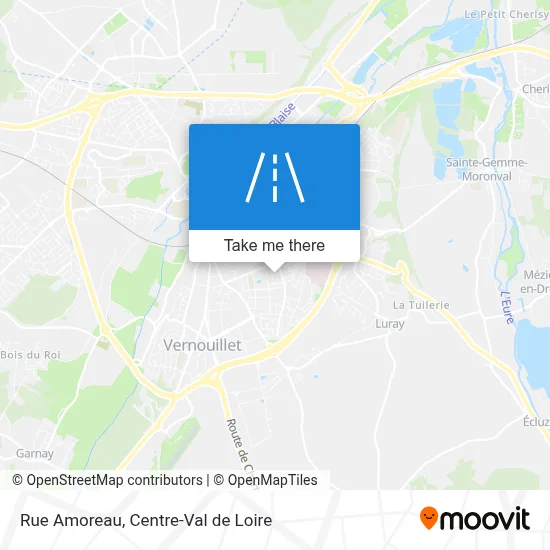 Rue Amoreau map