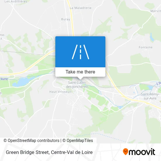 Rue Du Pont Vert map